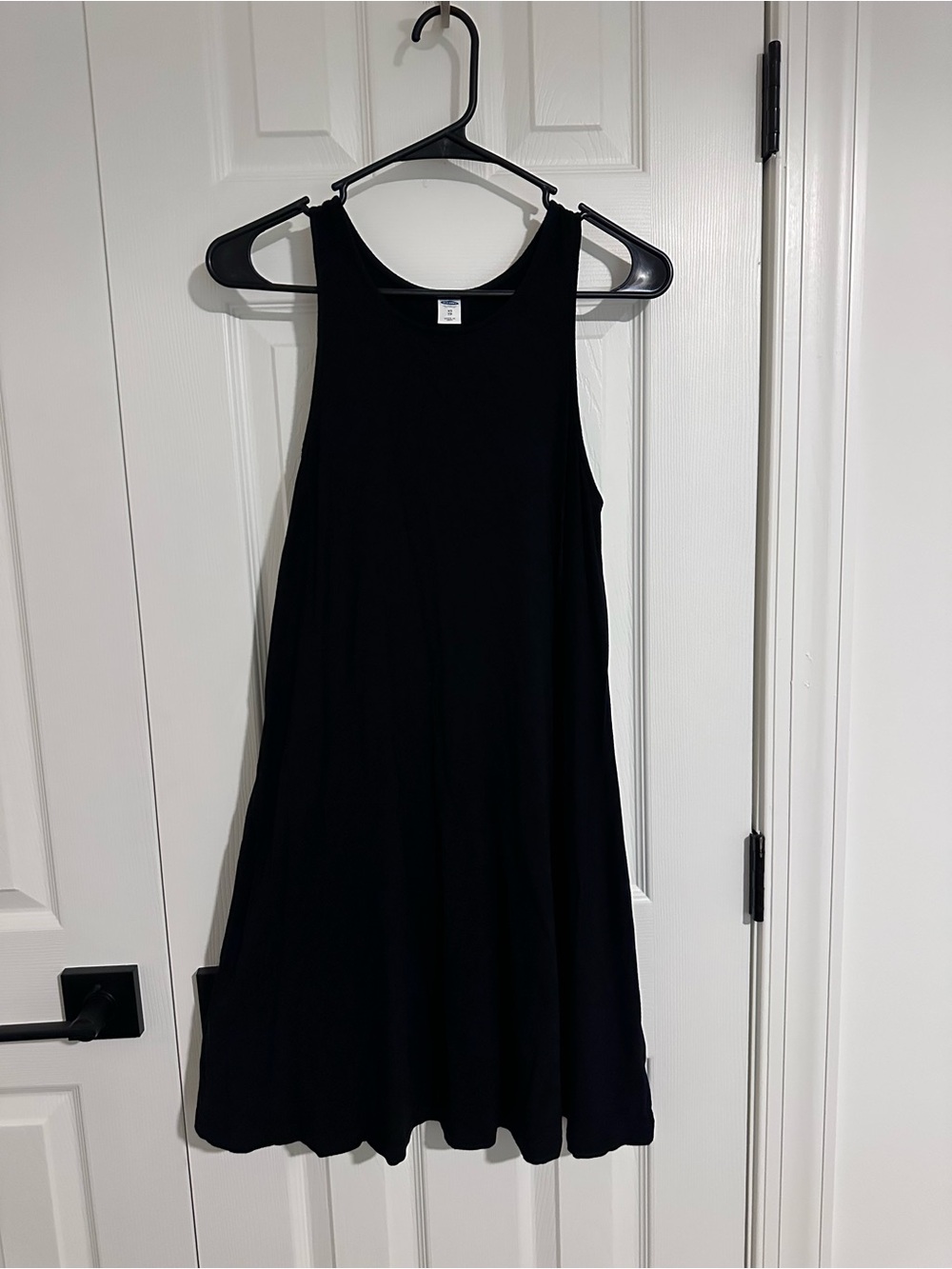 Old Navy Black Sleeveless A-Line Dress